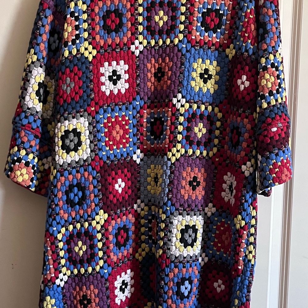 Shannon Passero Queenston Patchwork Crocheted Dus… - image 6